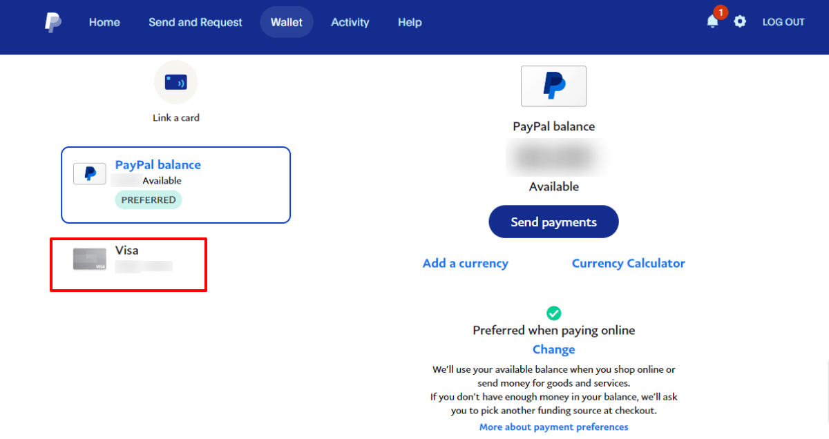 Aggiungi carta di credito