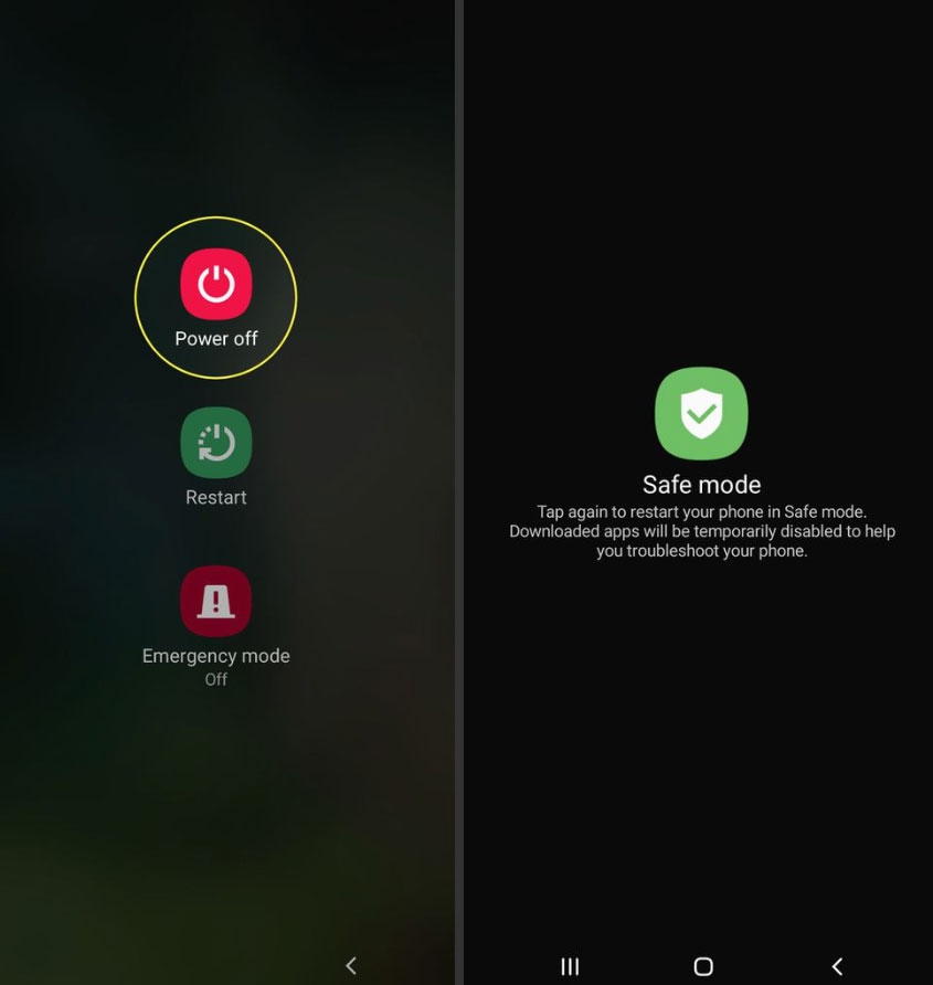Usando o Modo Seguro da Samsung - A Política de Segurança Restringe o Uso da Câmera