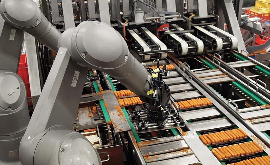 Robotique de fabrication alimentaire