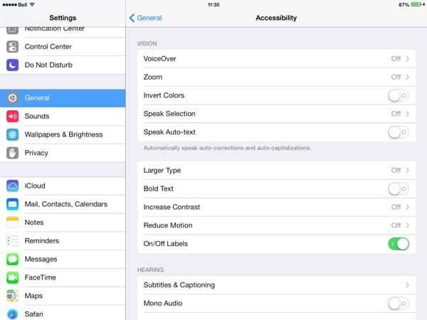 Einen sanften Übergang zu iOS 7