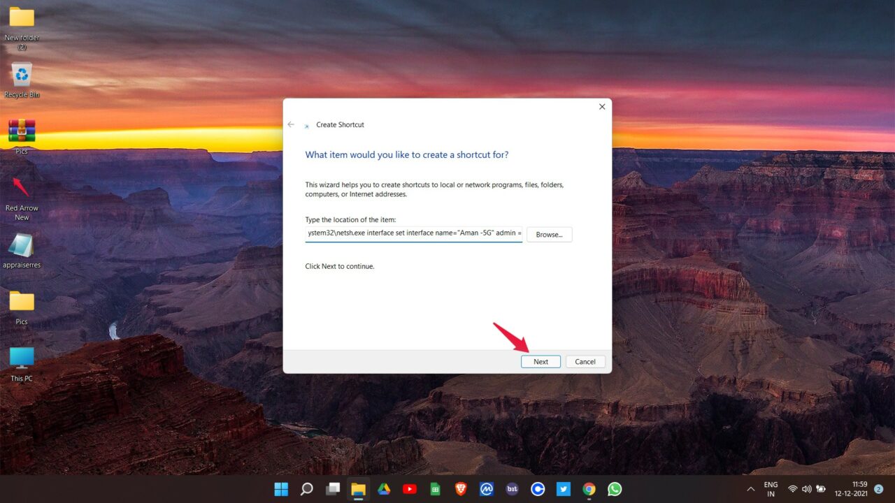 Comment créer un interrupteur d'arrêt Internet dans Windows 11 ? 1