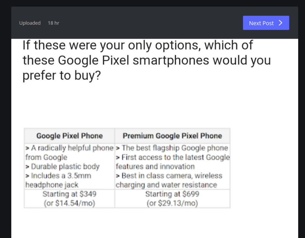Las filtraciones de la encuesta de Google revelan los precios del Pixel 4a y Pixel 5; el Pixel 5 es más barato de lo que pensábamos