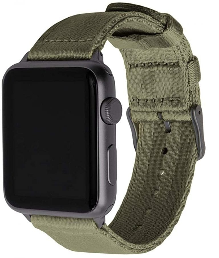 Beste taktische Apple Watch Bänder (militärischer Stil)