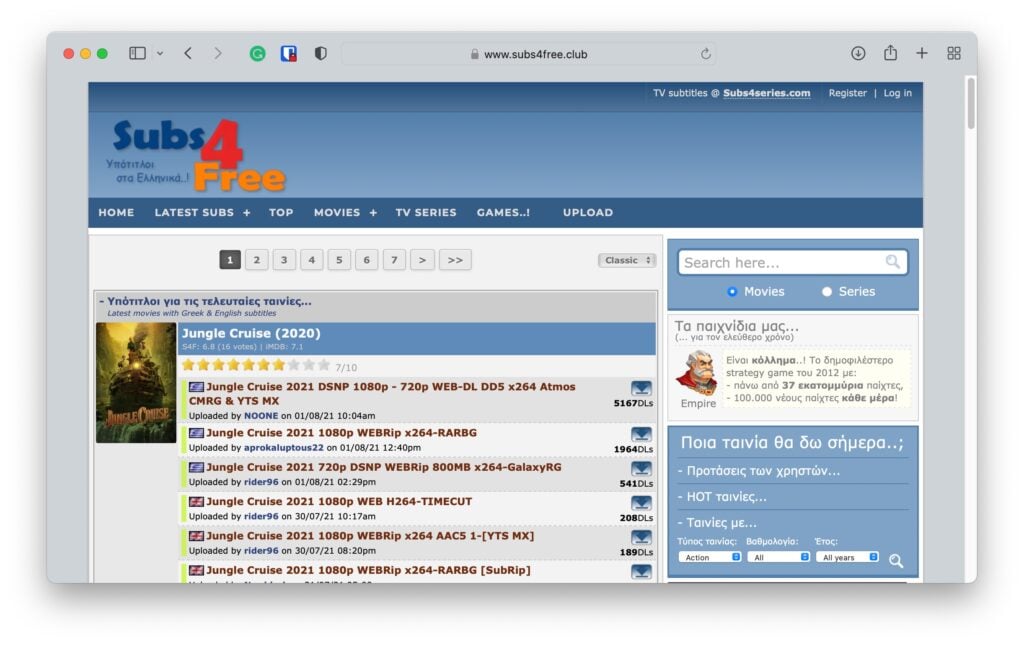 Melhores Sites para Download de Legendas em Inglês