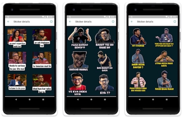 Stickers WA en Hindi - Stickers Divertidos Para WhatsApp