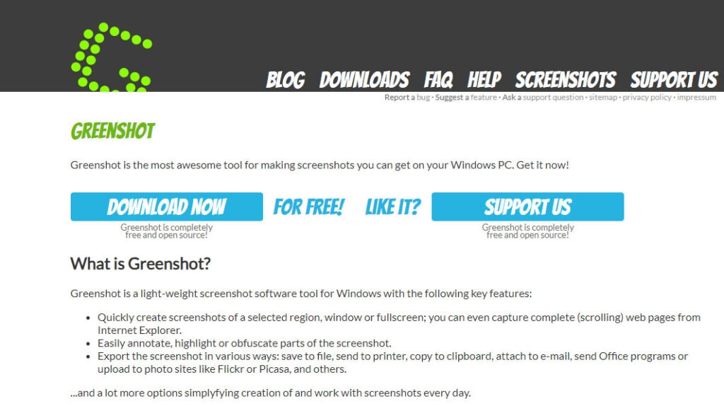 Outil Greenshot - Télécharger un PDF protégé depuis Google Drive