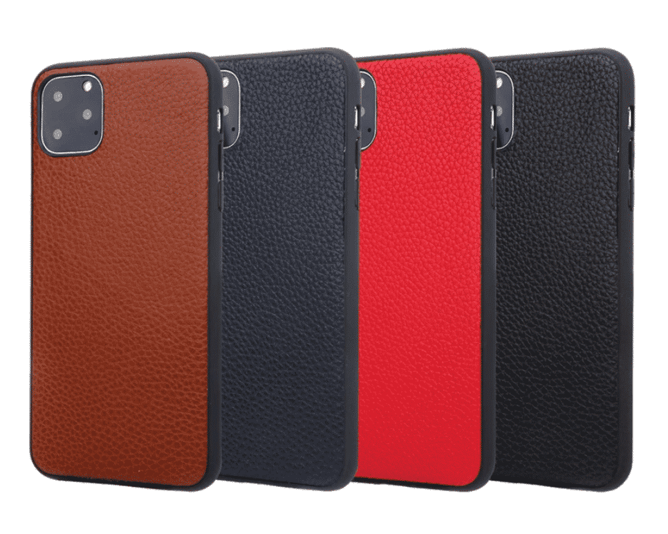 Custodia Soft TPU in Vera Pelle per iPhone 11 Pro