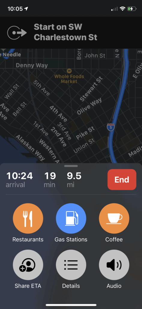 Wie man Apple Maps auf dem iPhone verwendet? 20