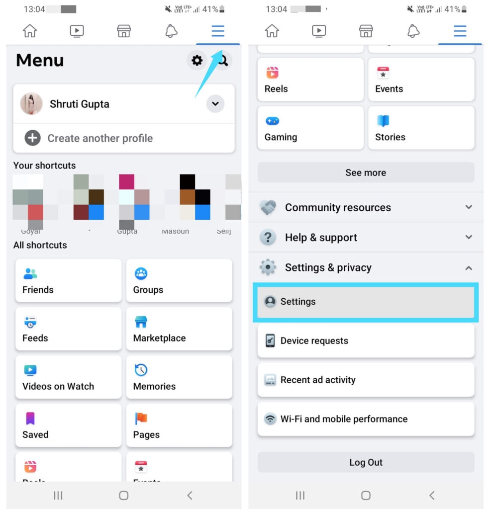 Den Schlummermodus in der Facebook-App deaktivieren