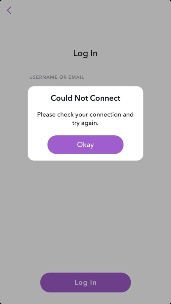 Snapchat Account Login - Snapchat Account Temporarily Disabled Error