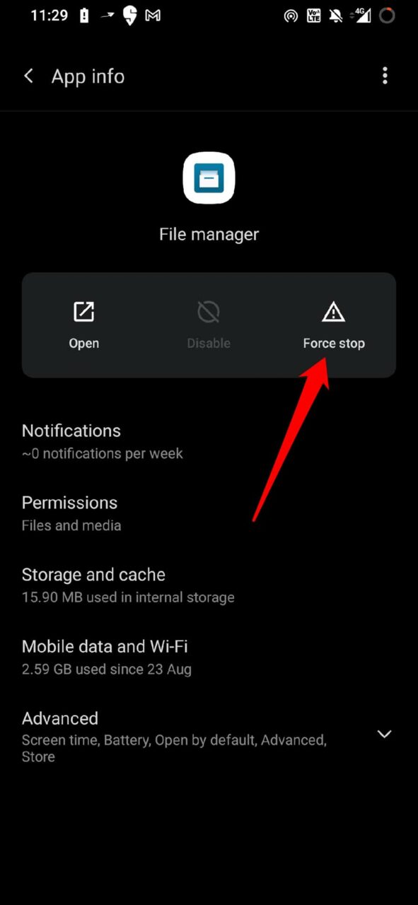 forza arresto app file manager