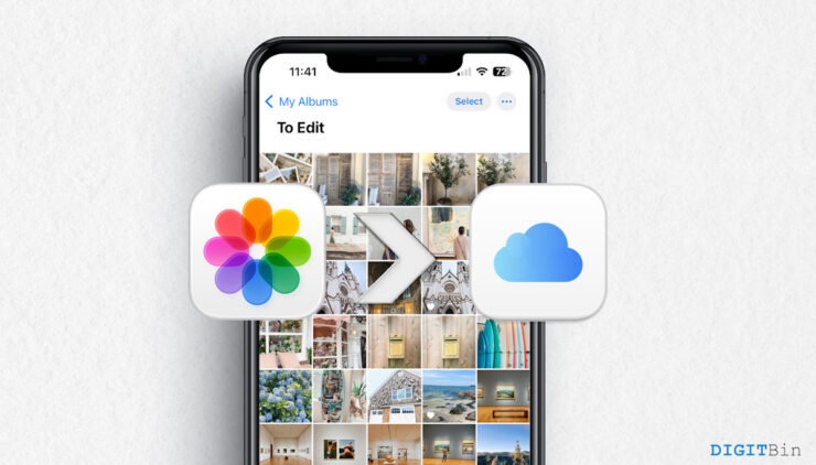 Wie man nur seine Fotos in iCloud hochlädt (nicht Videos)