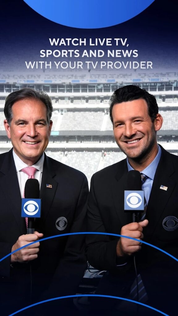 CBS - Mejores Apps para Ver Deportes en Vivo Gratis