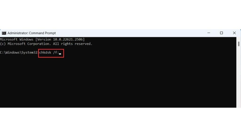 chkdsk - Driver Overran Stack Buffer Error