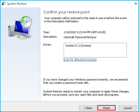 Riparare gli elementi del registro danneggiati in Windows 10