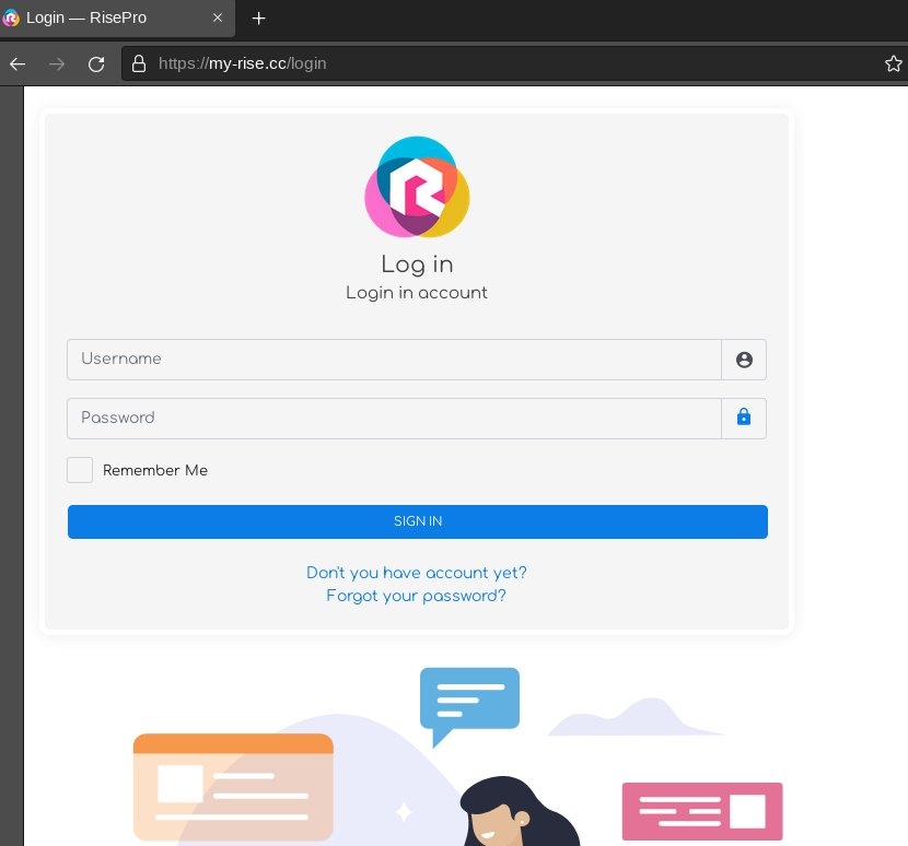 El Panel del Servidor C2 del Malware RisePro