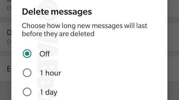 Fonctionnalité à venir de WhatsApp