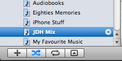 Riordinare manualmente le playlist