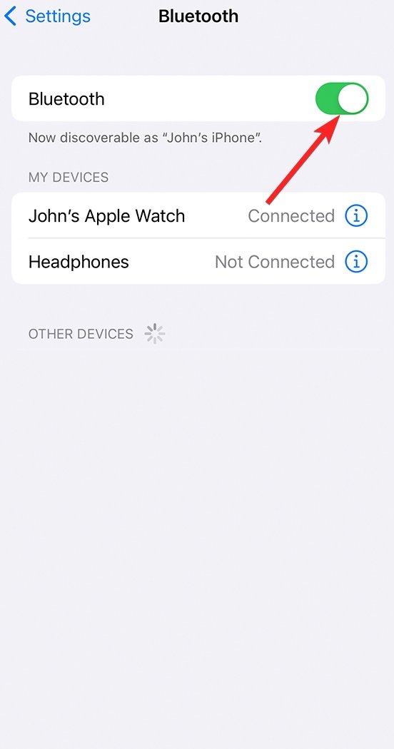 Activer le bluetooth