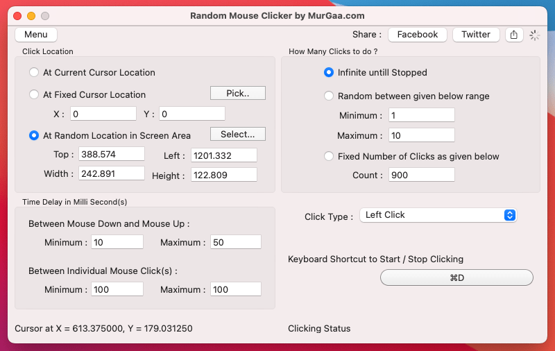 Auto Mouse Click da MurGaa