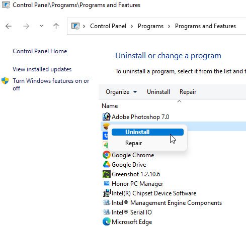 Réinstaller l'outil DS4Windows