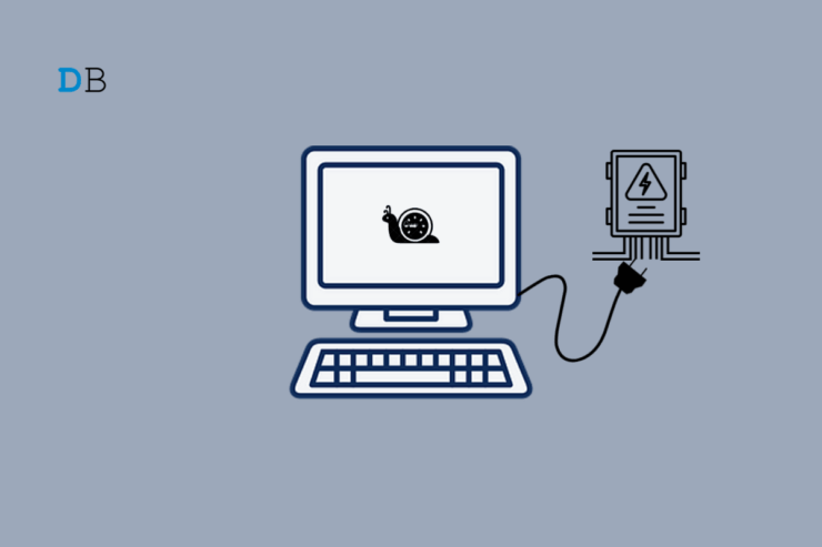 Laptop wird langsamer, wenn er aufgeladen wird
