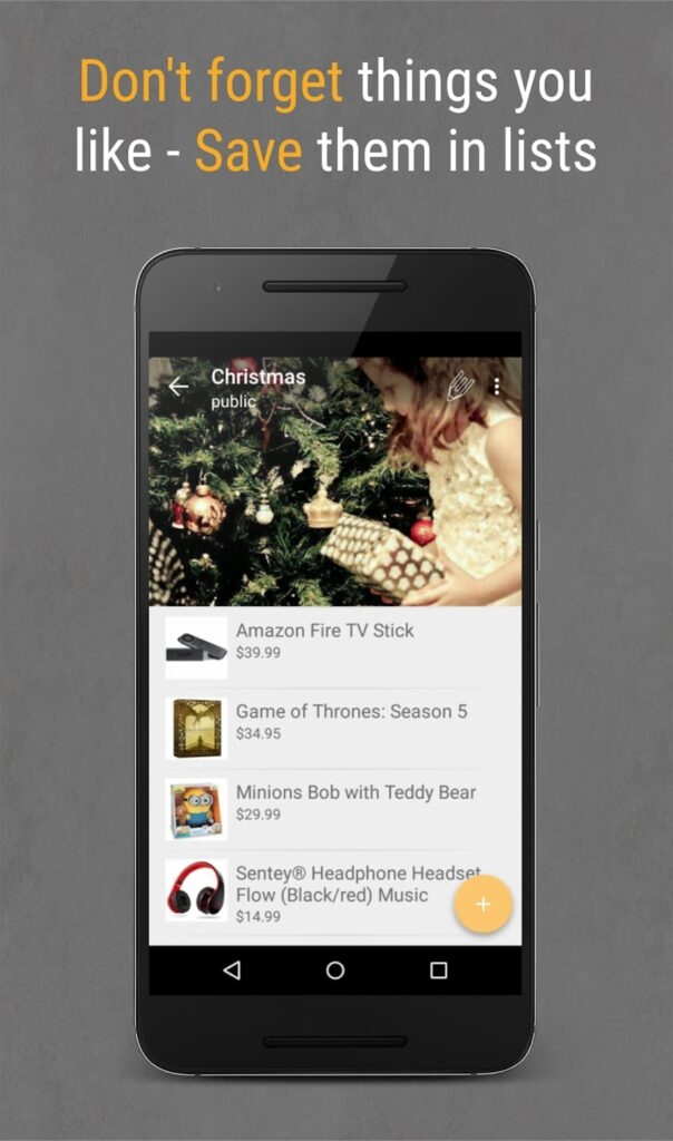Wish Explorer - Meilleure Application de Liste de Souhaits Universelle