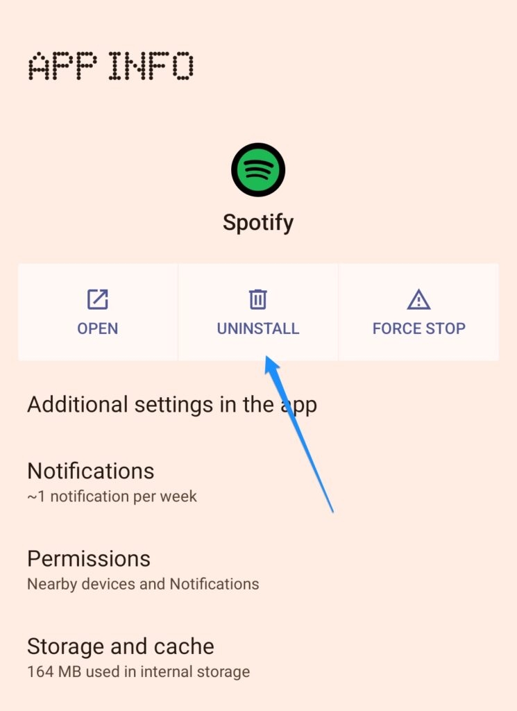Desinstalar Spotify - Spotify Sigue Fallando