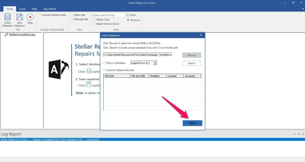 Stellar Repair for Access Review