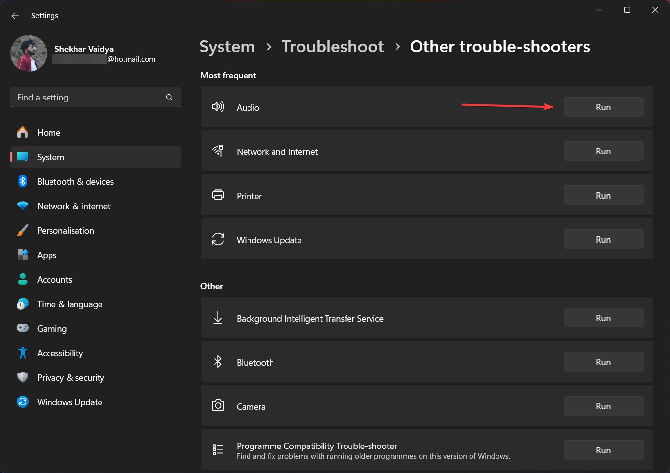 Dépannage audio Windows 11 - Services audio ne répondent pas sur Windows
