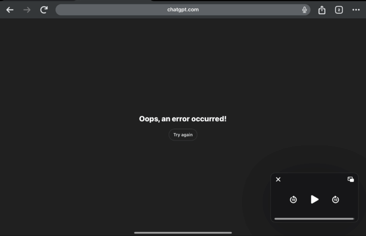 Comment corriger "Oups, une erreur s'est produite ! Jeton inattendu" lors de la connexion à Sora ? 1