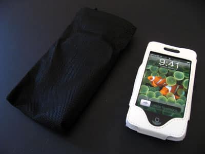 Recensione: BoxWave Designio Open Screen Leather Sleeve per Apple iPhone
