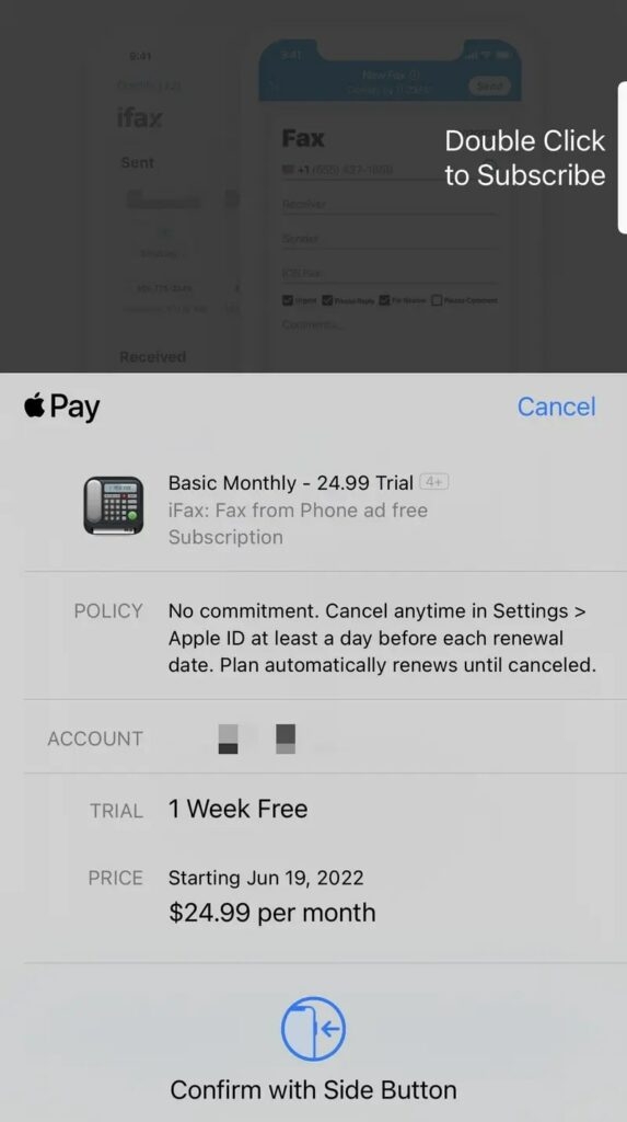 Могу ли я отправить факс с моего iPhone?