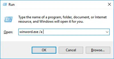 Microsoft Word No Responde