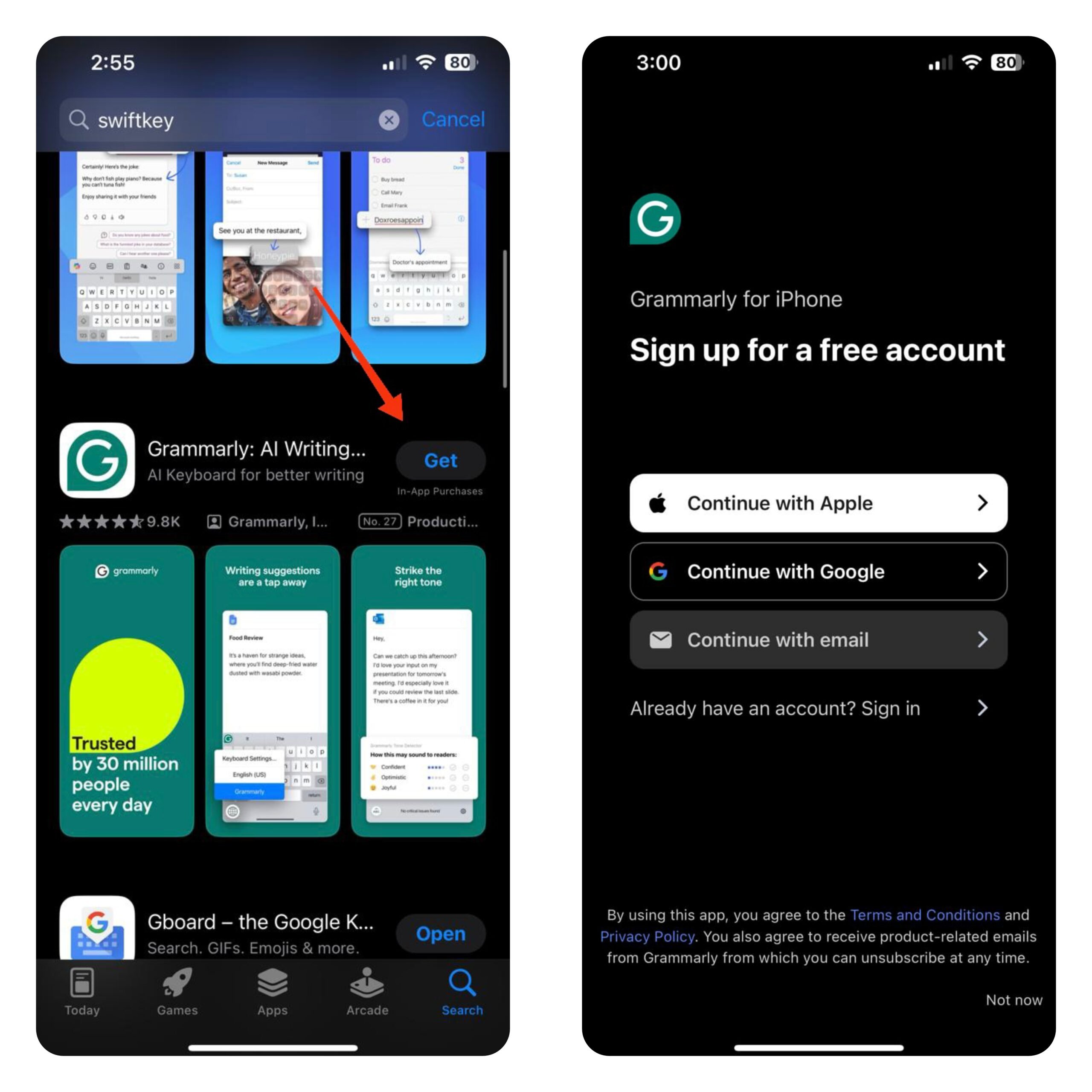 instalar Grammarly