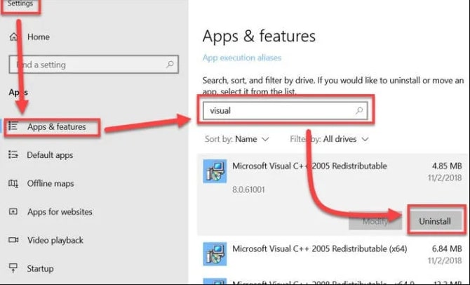 Скачать Microsoft Visual C++ Redistributable