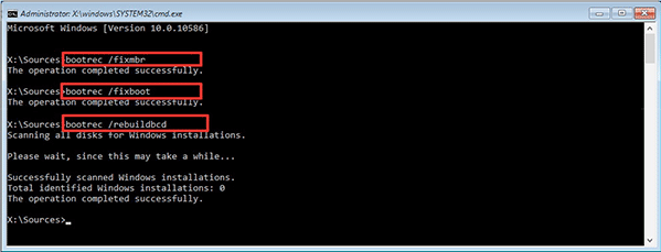CMD 열고 다음 명령 실행하기