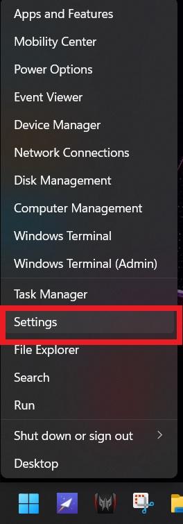 Windows 11 Einstellungen