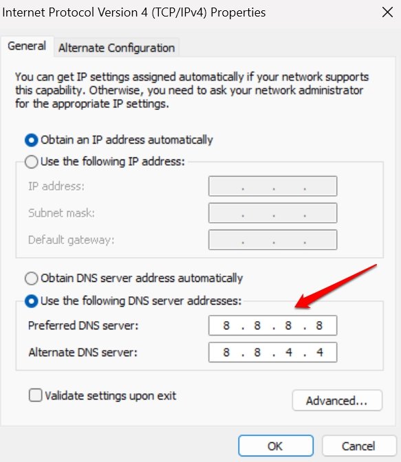 Google DNSを設定