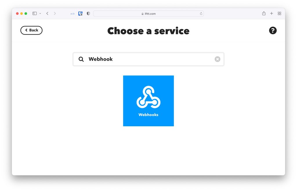 Recherche Webhook IFTTT - Webhook Discord YouTube