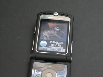 백스테이지: 블랙 RAZR에 대한 몇 마디
