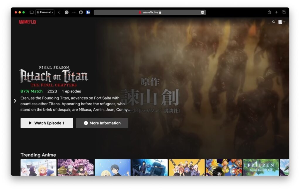 Animeflix - Mejor Página de Anime