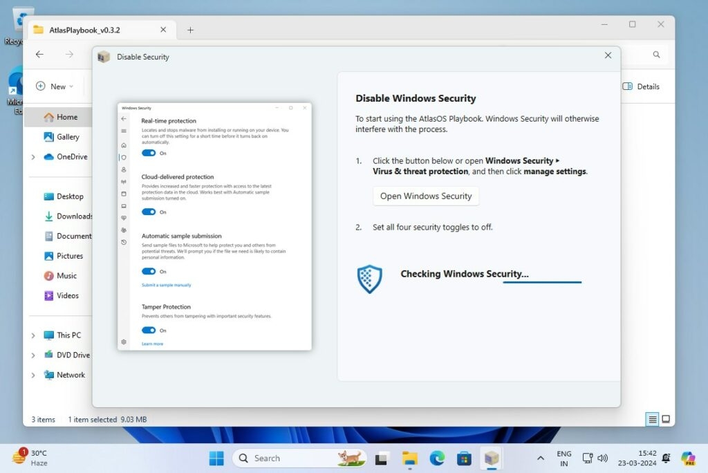 Atlas OS Windows 11