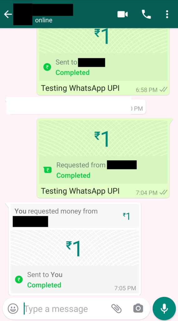 WhatsApp UPIガイド