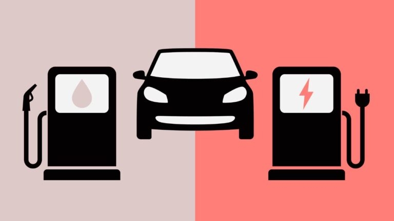 Carro Elétrico vs. Carro a Gasolina