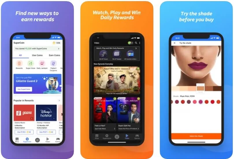 Flipkart - Meilleures Applications de Shopping de Vêtements en Inde