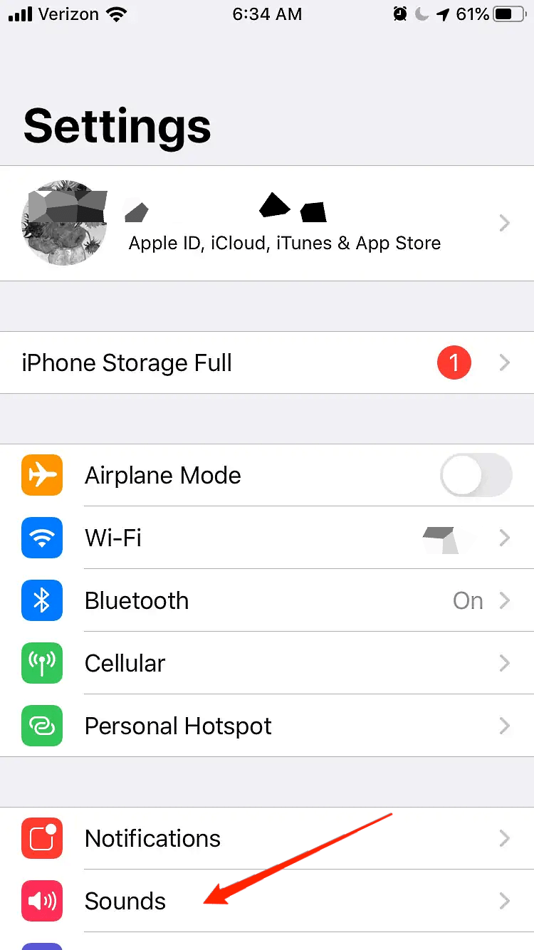 настройки звука iphone