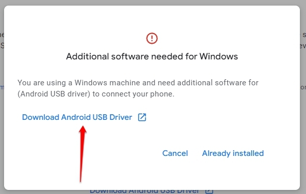 Driver USB Android - Android 14 a Android 13 su Google Pixel