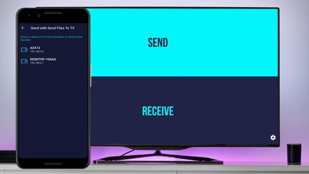 Invia File a TV per TV - Migliori App per Android TV