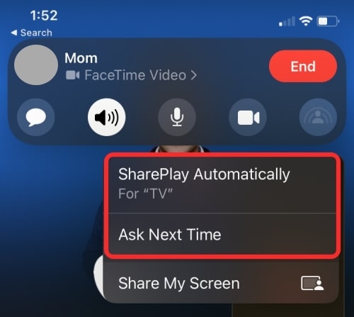 FaceTime에서 영화 보는 방법?